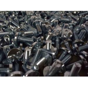 China Special head machine screws zinc coating M6 M8 cold forging screw grade 10.9 12.9 supplier