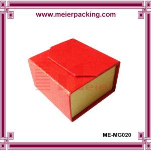 China Caixa de empacotamento do presente magnético de papel feito sob encomenda luxuoso da joia do cartão para o anel ME-MG020 on sale 