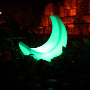 China lámpara de mesa de led de forma de luna iluminada wholesale