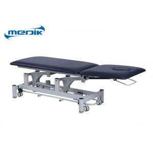 China Exam Room Patient Examination Table , Adjustable Backrest Medical Examination Couch supplier