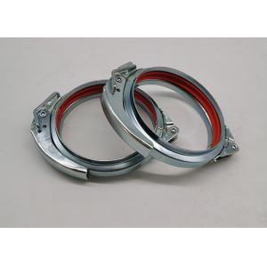 Zinc Plated Carbon Steel 100mm Quick Release Tube Clamp