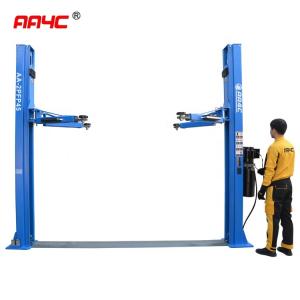 240 Volt Double Column Lift  Two Post Car Hoist For Garage 4500kg 9920lbs 8 Bends  Floorplate