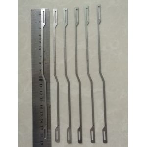 China Precision ±0.01 mm S Style Heald Wire with S-shaped Design and Corrosion Resistance for Hook and Loop Shuttleless Loom wholesale