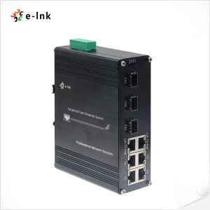 China Industrial PoE Ethernet Switch 6 x PoE + 3 x SFP Fast Ethernet wholesale