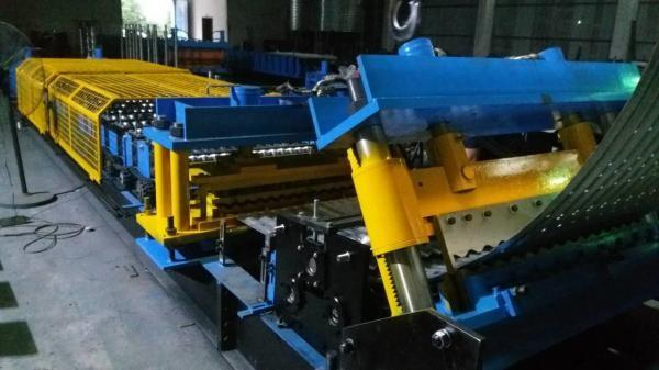 Steel Silo Corrugated Side Panel Roll Forming Machine Arch Style Building