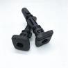 HS-HG12 Headrest Slot Socket Guide Tube With Release Button Gray