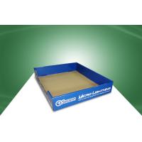 China Blue Retail PDQ Cardboard Pallet Trays For Aircraft Toy Display , Eco-Friendly on sale