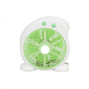 Portable Mini Solar Table Fan DC10 Inch Box Fan For Home