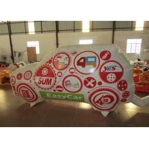 Standing Inflatable Advertising Signs Car For Advertising Commercial Inflatable decoration wall for sale