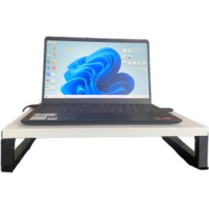 China Metal Computer Bracket Sheet Metal Fabrication Standard Wireless Charger Monitor Stand for Laptop wholesale
