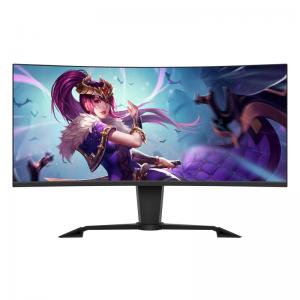 China Curved 4k 144hz 34inch Gaming Desktop Monitor Super Wide 1ms Freesync supplier