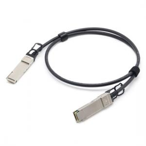 China 3.3V Fiber Optic Transceiver QSFP+Direct Attach Copper Cable 40Gbps Data Rate supplier