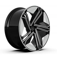 China Monoblocok Deep Concave Forged Wheel Rim 23x10.5 Black Machined Face Audi RS Q8 on sale