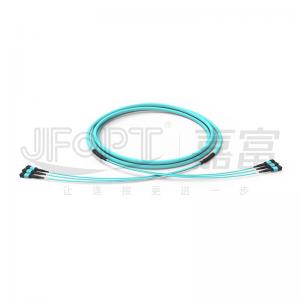 72 Core 3 Sub Unit MPO Trunk Cable Multimode OM3 OM4 Data Center 100G Backbone Patch Cord