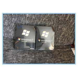 China Microsoft Windows 7 Ultimate Upgrade Retail Box 32/64 GENUINE Activation Online wholesale