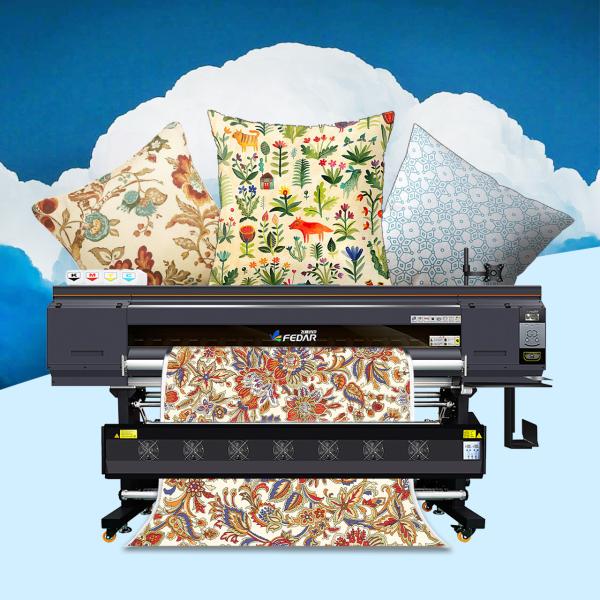 Large format I3200A1*4HEAD Fabric Printing Sublimation Printer 1900mm in speed 170m²/h 85m²/h