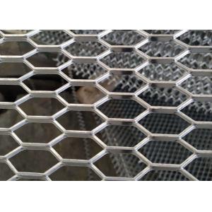 Hexagonal Hole Anodized Honeycomb Expanded Metal Mesh For Car Grille ISO9002