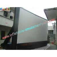 China Portable Outdoor Inflatable Movie Screen Rental / Movie Theater Screen on sale