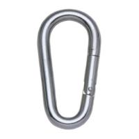 China DIN5299 B Metal Straight Large Spring Snap Hooks Zinc Plated M12 X 140 on sale