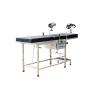 China Stainless Steel Gynecology Examination Bed With Foot Stool wholesale