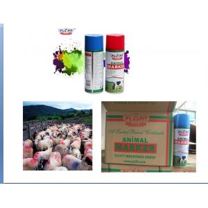 High Reflective Livestock Marking Paint Weather Resistance For Pig Sheep Cattle