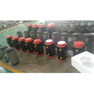 China air torque rack and pinion quarter-turn spring return  pneumatic rotary actuators supplier