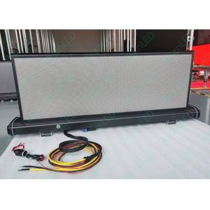 1R1G1B Taxi LED Display Mobiles P3.3 2 Side Taxi Top Outdoor IP65