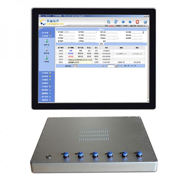 Rugged IP69K Industrial Panel Computer For Win 7 Win 10 Linux