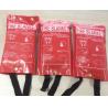 China Multipurpose Emergency Fire Blanket , Fire Resistant Blanket In PVC Red Bag wholesale