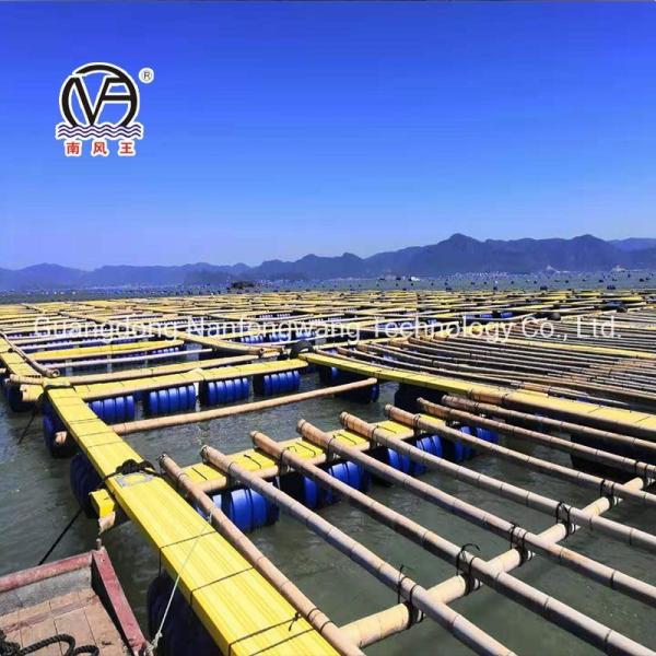 HDPE Floating Pontoon Fish Cage with 200mm/250mm/315mm/350mm/400mm/450mm/500mm Floating Pipe