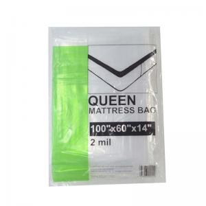 China King Size Mattress Storage Bag Polythene Plastic Zipper Bag Waterproof supplier