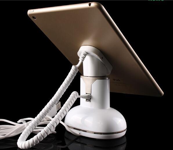 COMER android tablet stand anti theft alarm with alarm sensor and charging cables