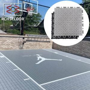 Badminton Flooring Multi Sport Interlocking Tiles 600g For Yoga Garden Pool
