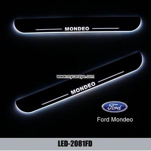 Custom car door welcome light diy aftermarket for Ford Mondeo car upgrade