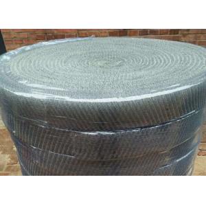 Galvanized Iron Wire Knitted Mesh 100mm Thick Rolls Ready Packed For Shipping