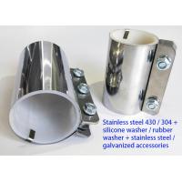 China Stainless 430 / 304 Galvanized Steel Pipe Coupling Of Pneumatic Conveying Systems on sale
