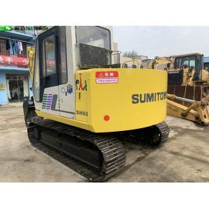 China 6 Ton Operate Weight Used Excavator Machine 400mm Shoe Size 0.3m³ Bucket Size supplier