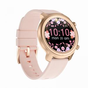 170mAh Round Android Watch Faces , 1.28in Smart Heart Rate And Blood Pressure Wristband