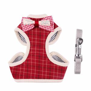 China Aire respirable 100% de Cat Harness Collar With Comfortable del algodón Mesh Liner supplier