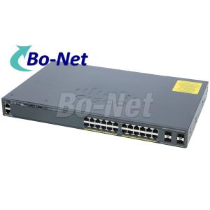 China Interruptor WS-C2960X-24TS-L do interruptor 2960X do gigabit de Cisco do porto do catalizador 24 empilhável supplier