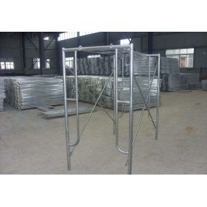 SSAW Pipe Powder Coated Q235 Mason Frame Scaffolding