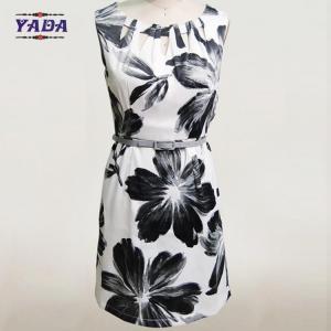 Latest adult girls party german print casual women dresses custom lady online dress shopping made in China