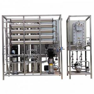 Water Disinfection RO EDI Water Plant Industrial Reverse Osmosis Machine 500L/ H