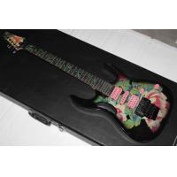 China Custom Shop Flower Ibanezs style Electric Guitar free shipping on sale