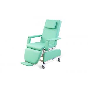 China Mobile Medical Blood Collection Chair With Adjustable Backrest and Legrest supplier