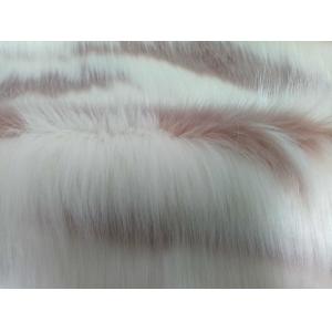 pink white 150cm Long Hair Faux Fur，Create warm and luxurious winter fashion