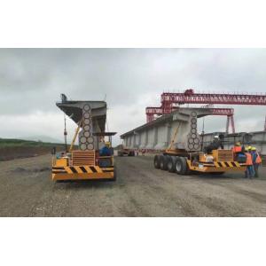China 200 Tons Four Axle Trailer , Girder Bridge Trailer For Transport Bridge supplier
