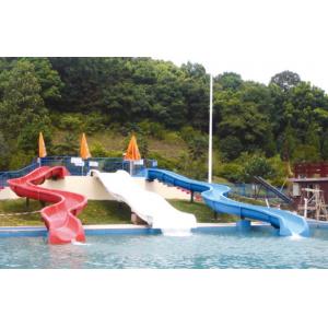 China children park equipment small rainbow spiral slide for family play supplier