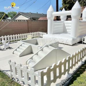 Soft Play Climbers Playground Equipment Indoor White Bouncy Castle Toddler