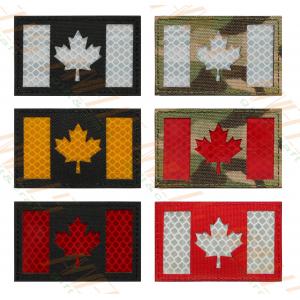 Military Flag IR Patch PMS Washable Velcro Backing USA Flag Patches